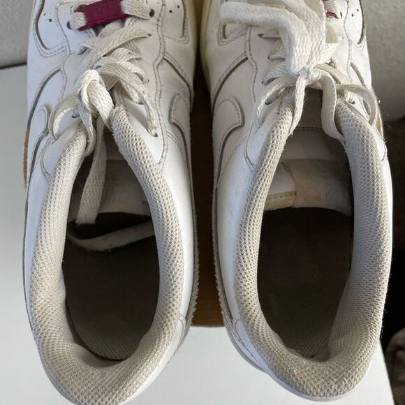 Nike Air Force 1 Low Triple White GS 314192-117 Grade School Size 6.5Y - Picture 8 of 10